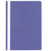 Schnellhefter Kangaro Standard-PP Einfarbig K-22052, A4, lila, Kunststoff, -, Vorderdeckel transparent