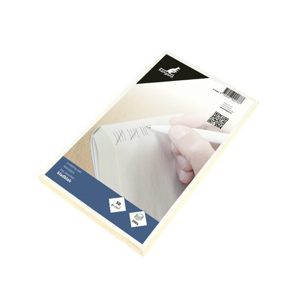 Kangaro Briefblock K-55000 / blanko, 11,5x19,8cm, 50g, blau, 200 Blatt 8712127021777 Kangaro