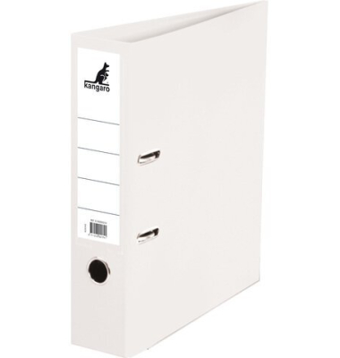 Ordner A4 2r 75mm PP/papier wei&szlig;