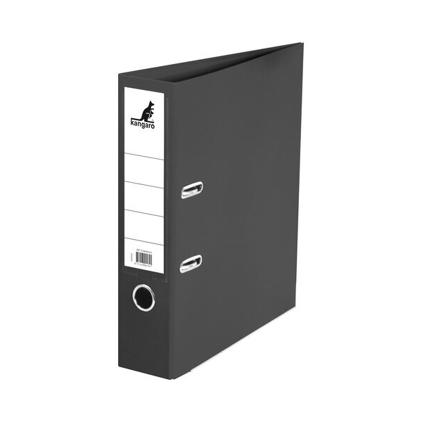 Alpedia Ordner A4 2r 75mm PP/Papier schwarz 8712127021807 Alpedia