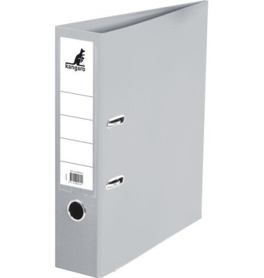 Ordner A4 2r 75mm PP/Papier grau