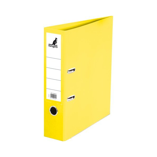 Alpedia Ordner A4 2r 75mm PP/Papier gelb 8712127021845 Alpedia