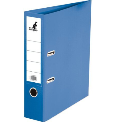 Ordner A4 2r 75mm PP/Papier blau