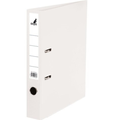 Ordner A4 2r 50mm PP/Papier wei&szlig;