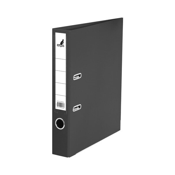 Alpedia Ordner A4 2r 50mm PP/Papier schwarz 8712127021876 Alpedia