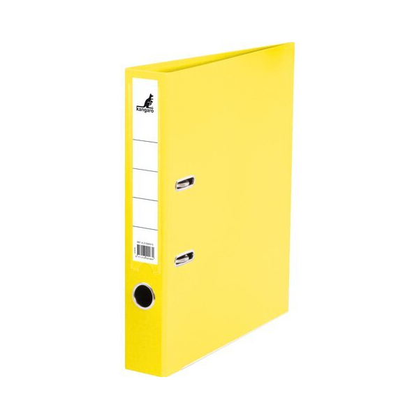 Alpedia Ordner A4 2r 50mm PP/Papier gelb 8712127021913 Alpedia