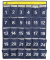 Aufbewahrungsbox K-01501, au&szlig;en 79x60cm, Polyester blau