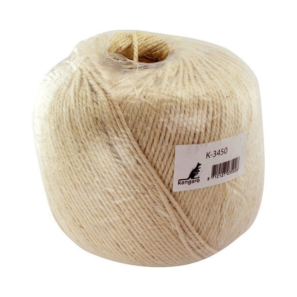 Kangaro Kordel K-3450, ohne, 450m, natur 8712127035026 Kangaro