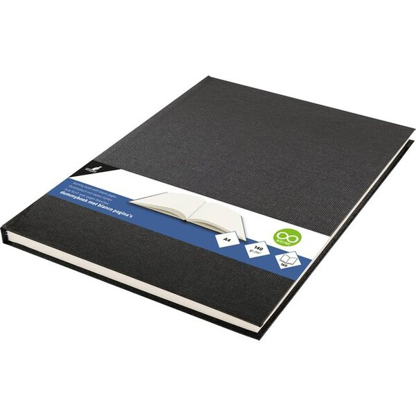 Alpedia Skizzenbuch A4 80 Blatt 140g schw Leinen 8712127043632 Alpedia