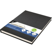 Skizzenbuch A5 80 Blatt 140g schw Leinen