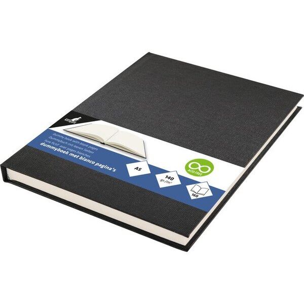 Alpedia Skizzenbuch A5 80 Blatt 140g schw Leinen 8712127043656 Alpedia
