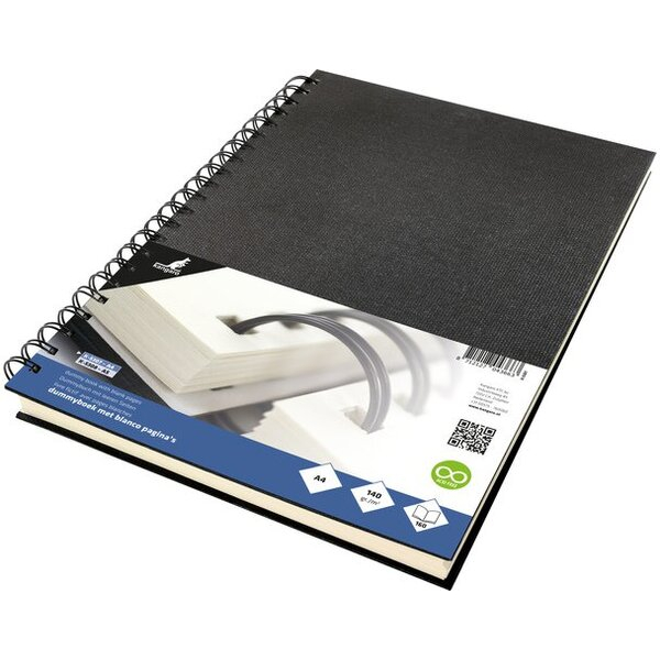 Alpedia Skizzenbuch A4 80 Blatt 140g schw Leinen 8712127043663 Alpedia