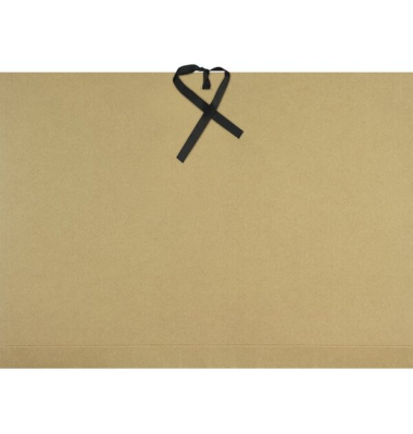 Heftbox K-002003, 50x70cm braun, 3cm F&uuml;llh&ouml;he, Hartpapier 500g