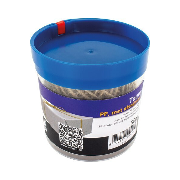 Kangaro Kordel K-4011, ohne, 50m, natur 8712127044264 Kangaro