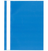Schnellhefter Kangaro Standard-PP Einfarbig K-25039, A4, blau, Kunststoff, -, Vorderdeckel transparent