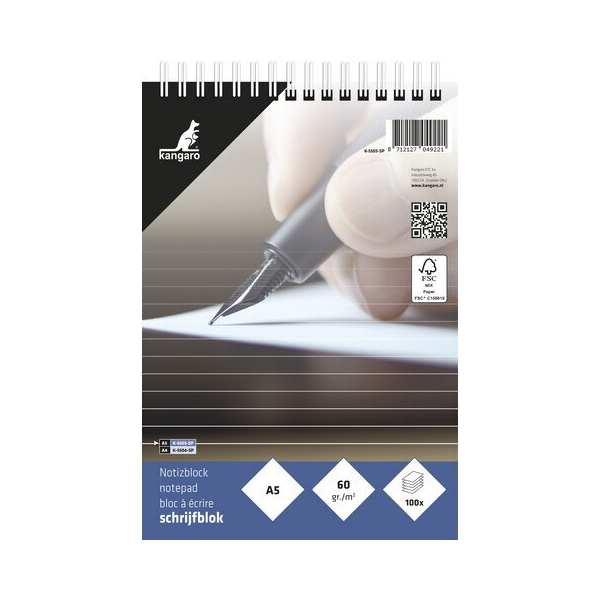 Alpedia Notizblock K-5505-SP 8712127049221 Alpedia