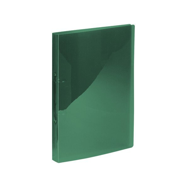 Kangaro Ringbuch K-58190619, A4 2 Ringe 16mm Ring-Ø Polypropylen (PP) transparent grün 8712127051156 Kangaro