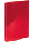 Ringbuch K-58190621, A4 2 Ringe 16mm Ring-&Oslash; Polypropylen (PP) transparent rot
