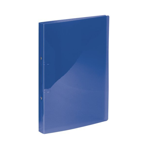 Kangaro Ringbuch K-58190622, A4 2 Ringe 16mm Ring-Ø Polypropylen (PP) transparent blau 8712127051248 Kangaro