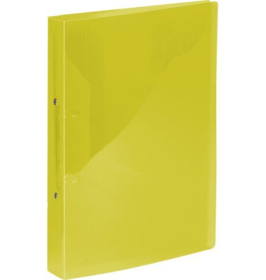 Ringbuch K-58190615 transparent gelb