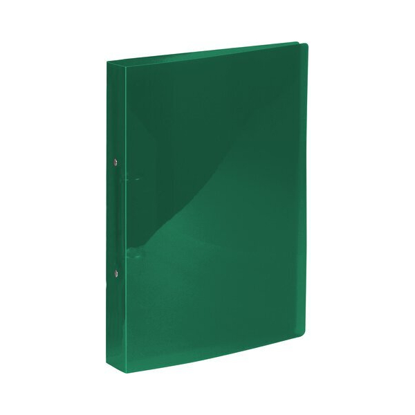 Kangaro Ringbuch K-58190616, A4 2 Ringe 16mm Ring-Ø Polypropylen (PP) transparent grün 8712127051484 Kangaro