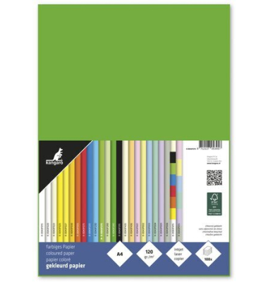 Kopierpapier K-0043F275 gr&uuml;n A4 120g