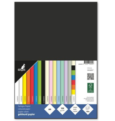 Kopierpapier K-0043F315 schwarz A4 120g