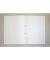 Briefblock K-5402, ohne / kariert, A4, 90g, schwarz/gelb, 100 Blatt