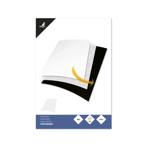 Alpedia Kohlepapier A4 21x29cm 10 Blatt Blau 8712127056335 Alpedia