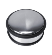 T&uuml;rstopper Kangaro metal chrome 1250gram, 4.5cm hoch, durchmesser 10cm