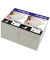 Briefblock K-55100-20, ohne / blanko, 6,75x11cm, 50g, blau, 100 Blatt