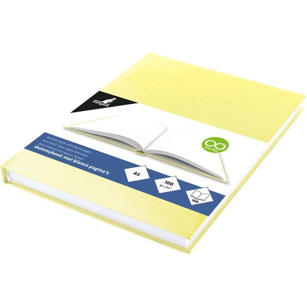 Alpedia Skizzenbuch A5 80 Blatt 100g pastell gelb HC 8712127082402 Alpedia
