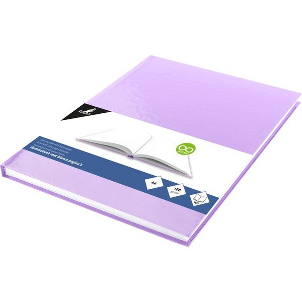Kangaro Schnullerbuch - A4 - pastellviolett - 160 leere Seiten - fester Einband - K-5354