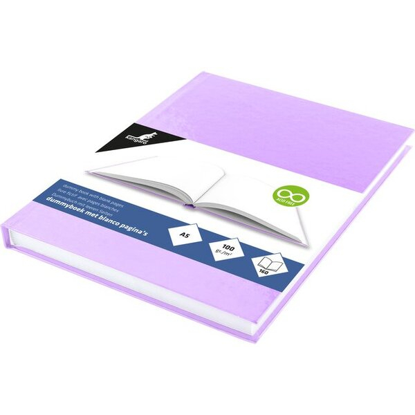 Alpedia Skizzenbuch A5 80 Blatt 100g pastell violett 8712127082488 Alpedia