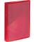 Pr&auml;sentationsringbuch K-58190641, A4 2 Ringe 25mm Ring-&Oslash; Polypropylen (PP), ohne, transparent rot