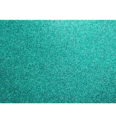 Glitzerpapier t&uuml;rkis 50x70cm 300g 10 Blatt