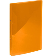 Ringbuch K-58190628, A4 2 Ringe 16mm Ring-&Oslash; Polypropylen (PP) transparent orange