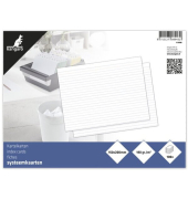 Karteikarten 150x200mm liniert. 190g 100 Blatt