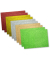 Glitzerpapier 25x35cm 300g 5 Farben 10 Blatt