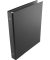 Ringbuch K-2320, A4 4 Ringe 25mm Ring-&Oslash; Karton schwarz