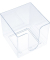 Notizzettelbox 9,5x9,5x9,5cm 700Bl wei&szlig;