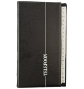 Telefonringbuch A-Z 4-Ringe schwarz