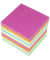 Zettelklotz K-6303, 90x90mm, farbig sortiert,  Papier, 700 Blatt