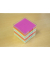 Zettelklotz K-6303, 90x90mm, farbig sortiert,  Papier, 700 Blatt