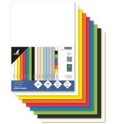 Tonpapier A4 160g sortiert 50 Blatt