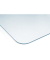 Bodenschutzmatte K-18-1300, 130x120cm, rechteckig, f&uuml;r Hartb&ouml;den, Fu&szlig;bodenheizung