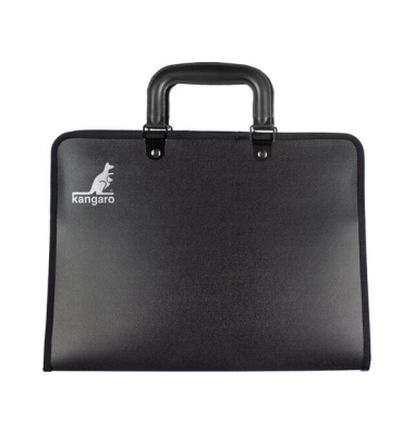 Heftbox Zeichenkoffer-Serie mit Griff K-830211, A4 schwarz, 4cm F&uuml;llh&ouml;he, Polypropylen (PP)