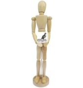 Gliederpuppe 30cm natural