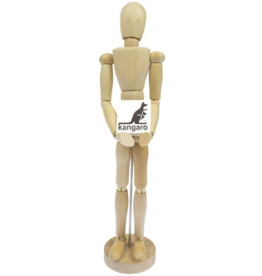 Gliederpuppe 30cm natural