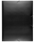 Eckspannmappe K-58190650, A4 schwarz Polypropylen, mit 3 Einschlagklappen